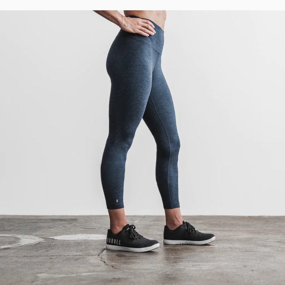 NOBULL HIGH-RISE 7/8 TIGHT (MATTE) Navy Blue, Size XS